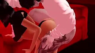 Brunette Bimbo's Big Tits Bounce on Monster Cock Anal