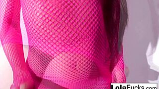 sexy lola's small tits bounce as bbc pounds her pussy