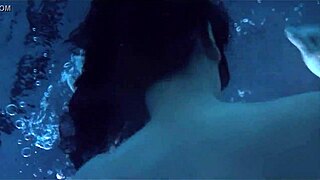 Jack Frost Sexy Nude Asian Skinny Pool Dip