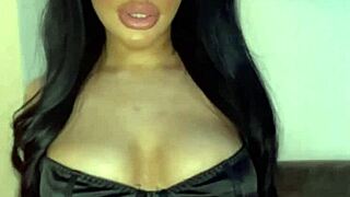 stepdaughter squirts on cam while stepdad's nearby