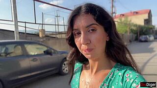 triple facial cumwalk for country whore!! public blowbang outdoors 😈💦