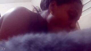 Black Teen Caught On Hidden Cam Sucking Interracial Cock