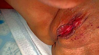 amateur japanese milf's shaved pink pussy licked 346 days post-virginity homemade wet sex