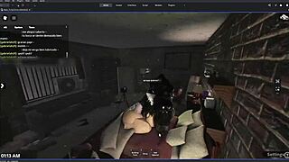 Bratty chica: craving stranger's hot cum on rainy roblox night?