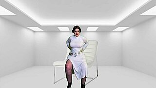 Granny Leia's Passionate Sith Creampie Embrace!