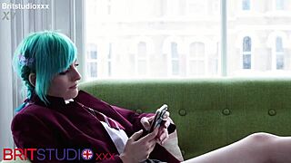 hot british alt student pussy play cum 😍🔥