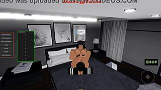 bent over roblox slut begs for rough doggystyle cum dump?