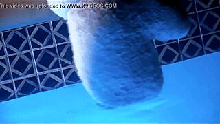 Jack Frost Sexy Nude Asian Skinny Pool Dip