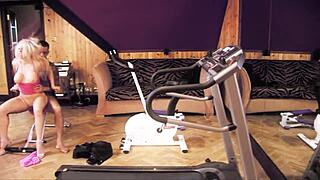 I can't resist seducing my asian stepson in our private gym anymore