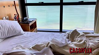 woke up horny massaged my ass masturbated then sucked masseuse