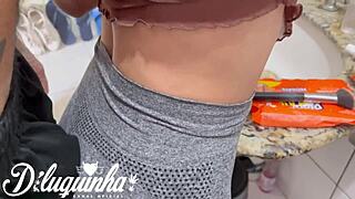 i PUNCHED coworker FRIEND in bathroom LICKED her PUSSY ASS sloppy