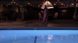 Jack Frost Sexy Nude Asian Skinny Pool Dip