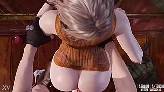 i cant believe leon fucked ashleys ass that sexy an hard