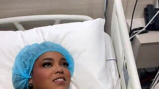 Horny Doctor Pounds Curvy Patient Pussy Hospital Doggystyle