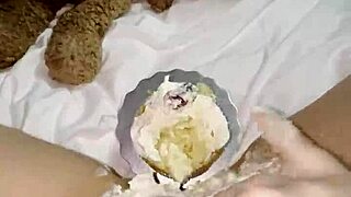 Kinky 18-Year-Old Virgin Step Sister Masturbates Dripping Wet with Creamy Cake in 4K