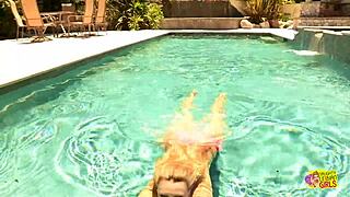 lesbian friends kiss outdoors then lick tight pussies