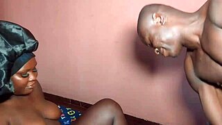 Horny girlfriend begs for monster cock ripping clothes off