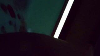 Watch Wife Finger Her Wet Pussy and Stroke Hubby's Cock Wildly!