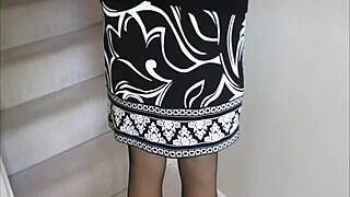 Alis Black Lingerie Display Closeup