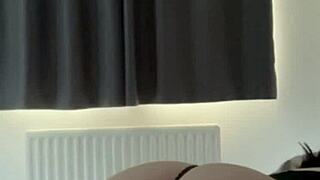 stepdaughter squirts on cam while stepdad's nearby