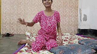 busty desi bhabhi pounded hard by servant in laundry quickie