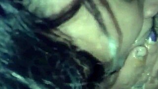 milf sucks cock dry swallows cum keeps gulping milky load nonstop