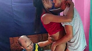 Gorgeous Bengali Threesome Deepthroat Creampie Doggystyle