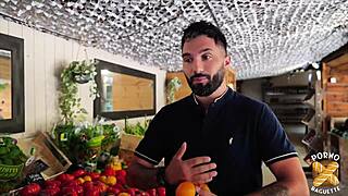 Beautiful french blonde milf with big tits gets creamed exactly how she craved it