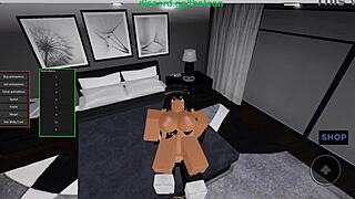 bent over roblox slut begs for rough doggystyle cum dump?