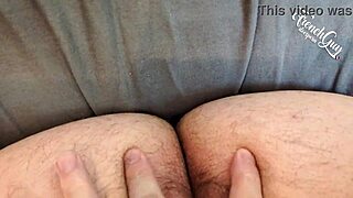 french dom turns slutty sub with harsh insults and rimming.