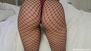 Lilly Hall Rides Monster Cock Big Ass Tits Creampie Stockings