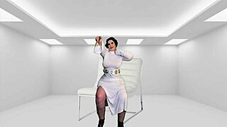 Granny Leia's Passionate Sith Creampie Embrace!