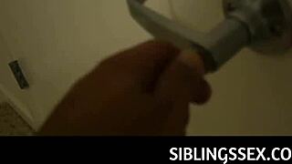 Cece Capella rides stepbro cock reverse cowgirl. He bangs her wet pussy hard!