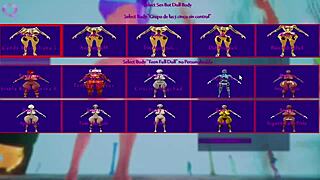 Realistic Sex Dolls Striptease Porn Game