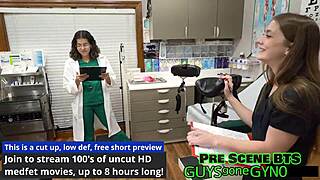 Perverted Podiatrists Mira Monroe and Aria Nicole Abuse Patient's Feet!