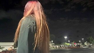 italian milf artemisia love's late-night la smoking tease