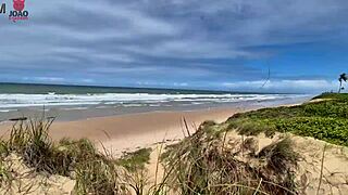 nudist beach adventure turns into wild orgy with joao o safado lunna geek double vaginal pitbull porn