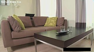 Juicy Czech milf Cynthia Vellons begs for rough pussy fuck and facial cumshot!