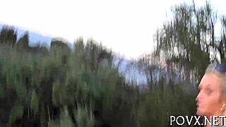 filthy teen pussy exposed for hardcore pov blowjob