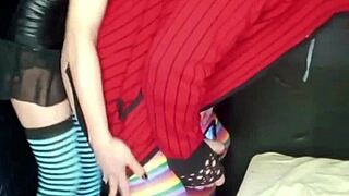 lola's strap-on pegging milf curves naturally