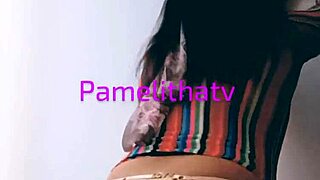 Pamelithatv closet travesti bares all in steamy trans reveal