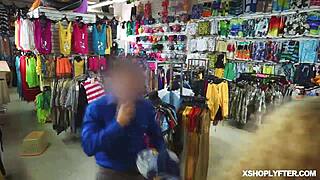 Big titted shoplifter fucked by lp officer at work