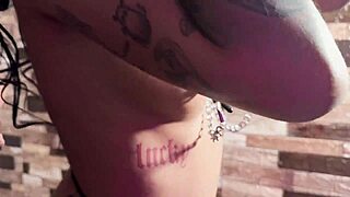 Stranger Oils And Spanks My Huge Latina Ass In BDSM Room Before Breaking It