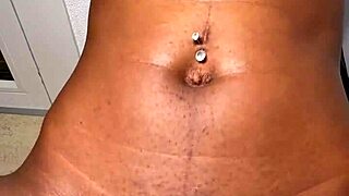 Petite Ebony Wife Fucked on Chair Ends in Homemade Creampie