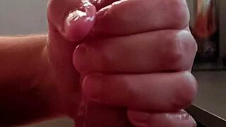 Monster cock erupts massive cum blasts everywhere!