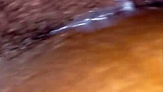 i thrust hard into her until the condom took full creampie