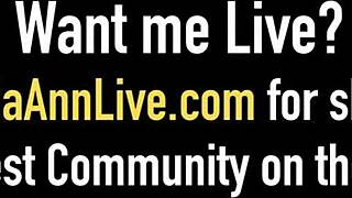 Julia ann fingers siri pornstar hairy pussy till cream explosion