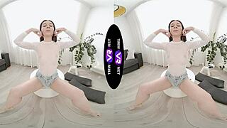 Brunette Teen FUCKS to Wild Orgasm Dance!