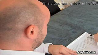 Dean Pounds Milf Wife's Shaved Pussy in Bathroom