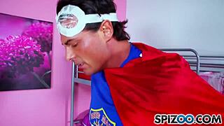 Spizoo teen 18+ Hanna Lay punished bent over by big cock in garage